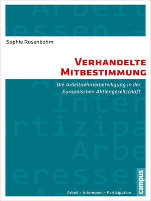 cover image of Verhandelte Mitbestimmung